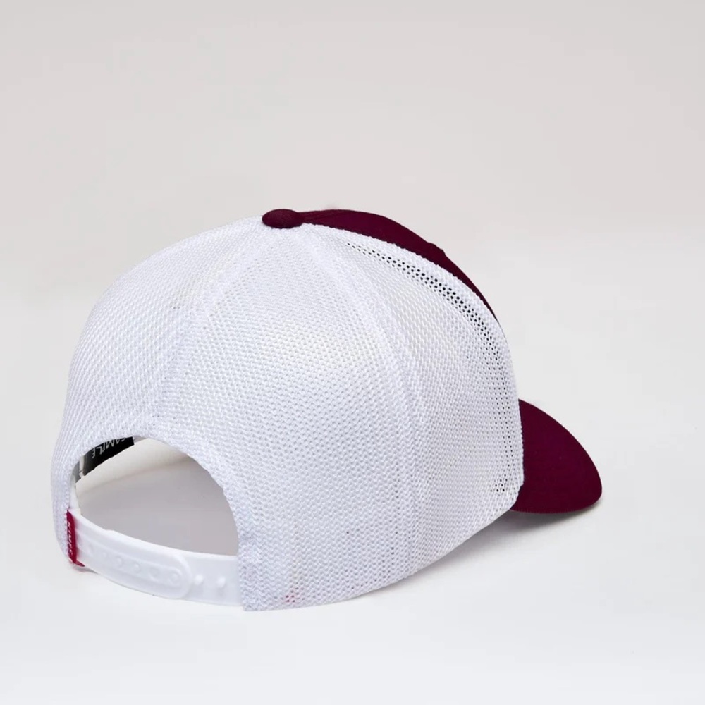 NWT Men’s Kimes Ranch Maroon and White Cap with Logo - Picture 3 of 3